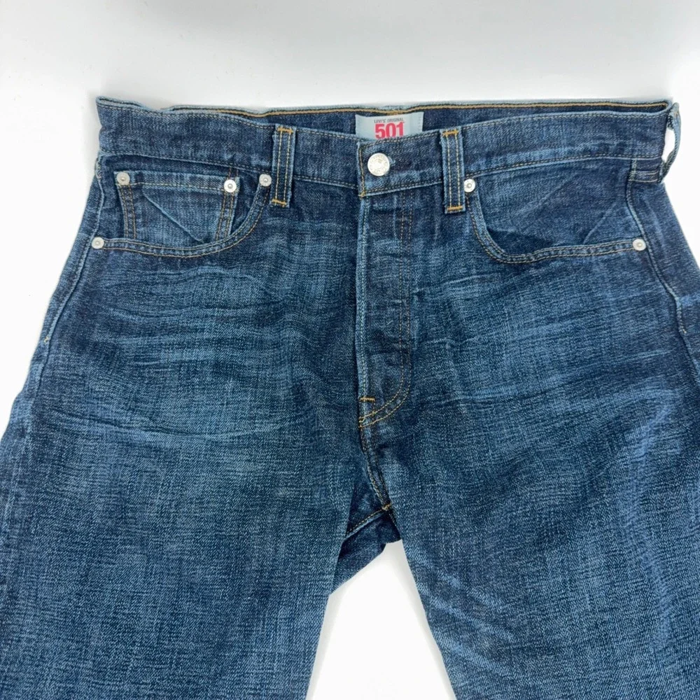 Levi's 501 XX Original Jeans Mens 34x35 (Tag 34x36) Straight Leg Button Fly